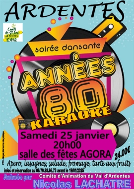 Soirée année 80